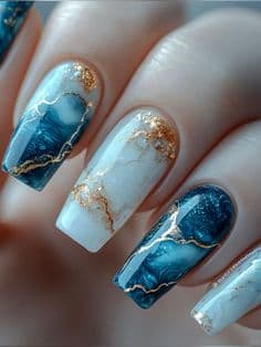Marble Nails